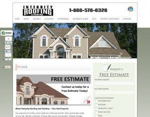 Integrity Roofing and Painting1 300x233 Website Design Services