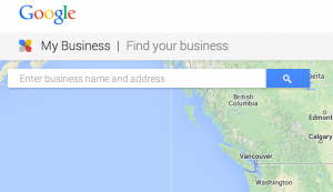 Google My Business Finding a Business